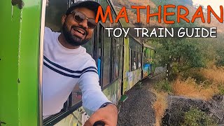 Neral-Matheran  Toy Train Complete Information & Guide |Toy Train Timing & Tickets Booking 2023 | 4k