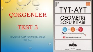 Çokgenler Test 3