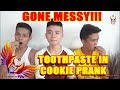 Toothpaste in Cookie PRANK on FRIENDS! (GONE MESSY) | FILIPINO STUDENT | BACOLOD CITY PHILIPPINES