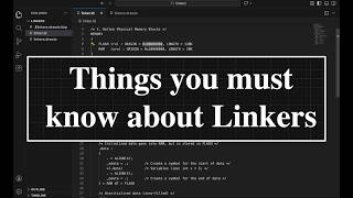 Firmware Engineer Fundamentals | Linker Scripts