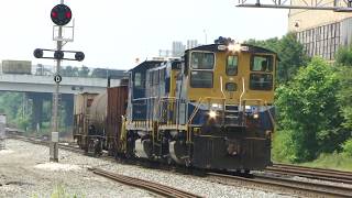 CSX GENSET Switcher at Work in Baltimore