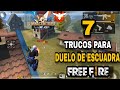 TOP 7 DE TRUCOS*SECRETOS* PARA DUELO DE ESCUADRAS EN FREE FIRE LLEGARAS A HEROICO