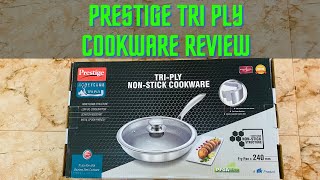 Prestige tri - ply cookware pan 🌸