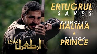 Ertugrul Saves Halime Sultan and Prince Noman From the Templars