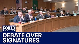 WA signature verification bill debated in legislature | FOX 13 Seattle