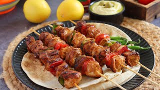 Shish Tawook| Lebanese chicken kebab