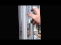 FIX ! HOW TO: repair UPVC door, handle not moving all way up. Remove False Mullion, slave door UPVC