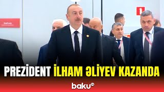 Prezident İlham Əliyev “Kazan Expo” Beynəlxalq Sərgi Mərkəzində