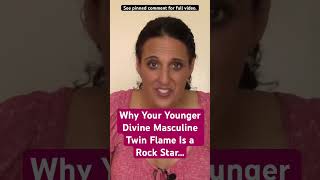 🤩Why Your Younger Divine Masculine 🔥Twin Flame 🔥Is a Rock Star! ⭐️ #twinflames #divinemasculine