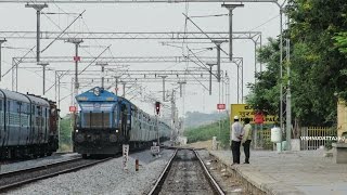 BLUE BLEED KjM WDP4B LHF with KSK  | RAILROAD - Indian Railway's