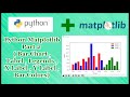 Python Matplotlib Tutorial Part 2 | Bar Chart,Multi Data,Labels,Legends