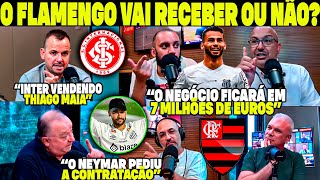 MÍDIA GAÚCHA CITOU O FLAMENGO! INTER VAI PASSAR A DÍVIDA COM FLAMENGO DE THIAGO MAIA PARA O SANTOS!