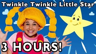 Twinkle Twinkle Little Star + More | 3 Hours of Nursery Rhymes from Mother Goose Club