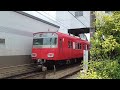 名鉄6000系6042f 6505f 1490ﾚ普通東岡崎 徳重・名古屋芸大駅到着