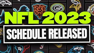 2023 NFL Schedule Release - NFL Schedule Breakdown and Reaction