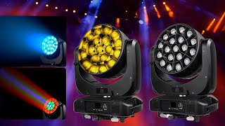 1940Z 19x40W RGBW Zoom LED Moving Head Wash with Ring Control