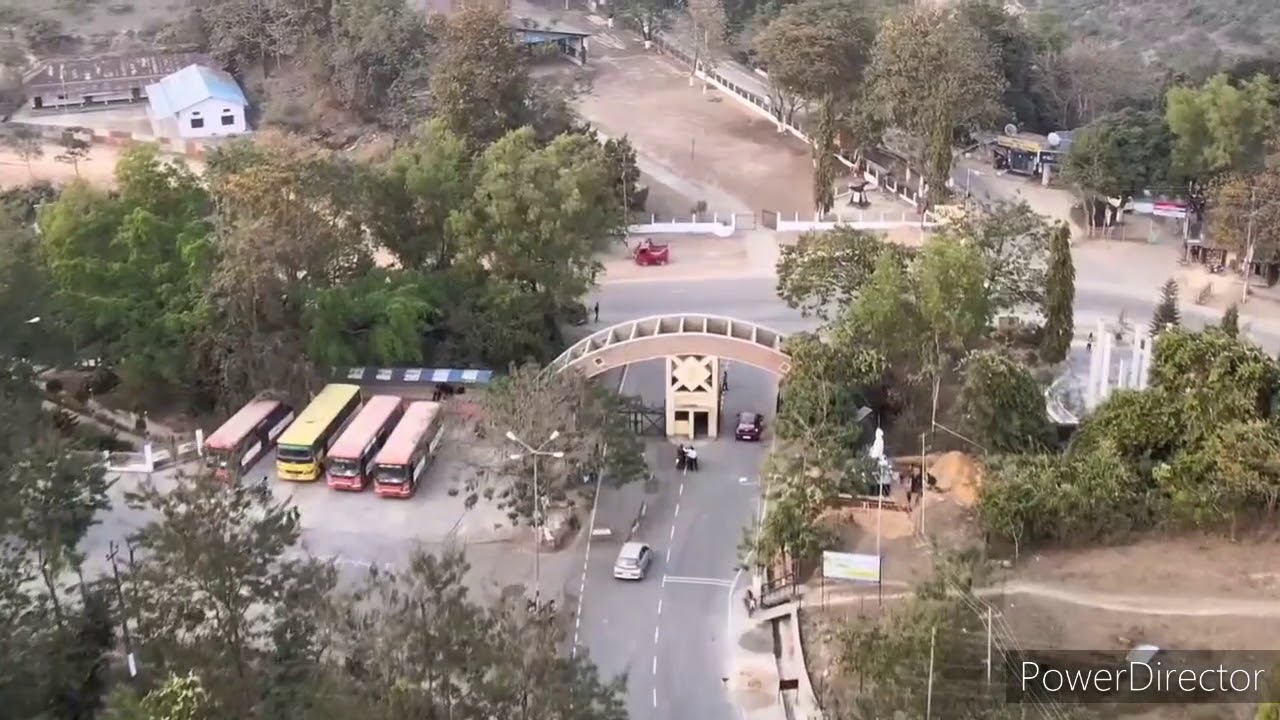 Assam University Silchar Drone View || Full Campus Arial View - YouTube