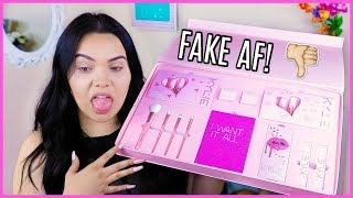 Testing FAKE Kylie Cosmetics Birthday Collection!
