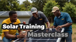 Solar Installation Masterclass Training with Smilinsun