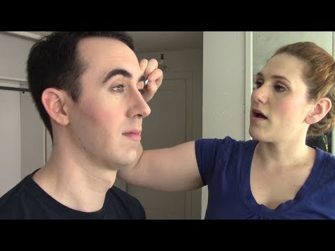 Which base is used for stage make up?