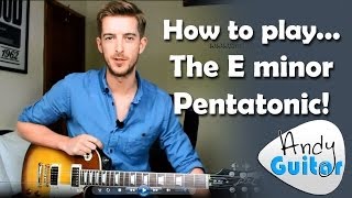 The FIRST SCALE you should learn on guitar PLUS TEN RIFFS!