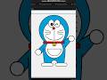 Drawing Doraemon❤🤩 by python turtle | Python programming#python #doraemon #shorts #ytshorts #short