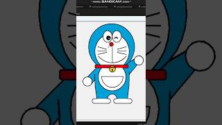 Drawing Doraemon❤🤩 by python turtle | Python programming#python #doraemon #shorts #ytshorts #short