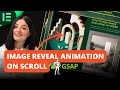 IMAGE REVEAL ANIMATION WITH GSAP - Elementor Wordpress Tutorial Flex Container