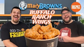 New Mary Brown's Buffalo Ranch Wings Review!