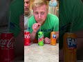 Hot Sauce Soda Roulette! #challenge #soda #prank #game