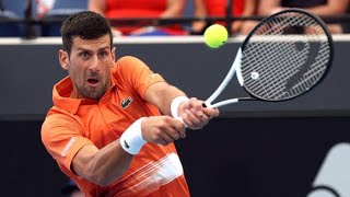 Novak Djokovic vs Denis Shapovalov Adelaide 2023
