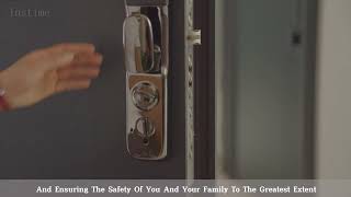 【Instime】Customized Home Front Exterior Main Entry Door Fireproof Security Steel Doo