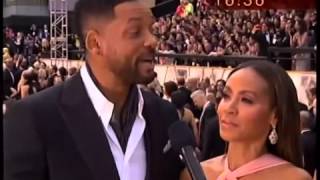▶ Will Smith and Jada Pinkett Oscars Red Carpet   Academy Awards 2014   YouTube 360p
