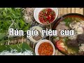 Bún giò riêu cua |Bếp Nhà Nhung|Nấu ăn cùng Nhung