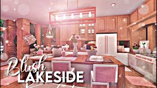 Bloxburg Blush Lakeside Mansion 130k