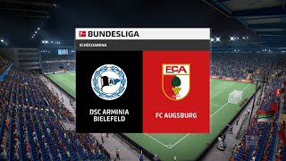 ⚽ Arminia Bielefeld vs FC Augsburg ⚽ | Bundesliga (04/03/2022) | Fifa 22