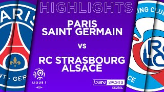HIGHLIGHTS: PSG 2-2 Strasbourg