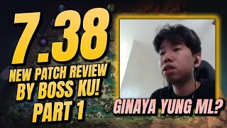 7.38 DOTA 2 NEW PATCH [PART 1] REVIEW BY BOSS KU - GALING SA OVERTHROW YUNG CONCEPT?