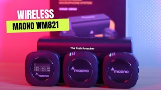 Forget Rode Wireless Go | Maono WM821 Wireless Mic System May Be Better !!!