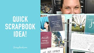 Scrapbook in No Time! | Scrapbook.com