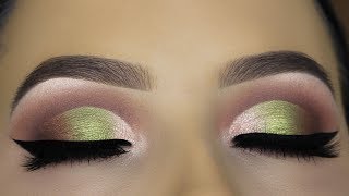 Green Fall Eye Makeup Tutorial