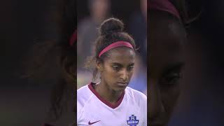 USWNT's Sophia Smith \u0026 Naomi Girma's 2019 NCAA title with Stanford 🌲 #shorts