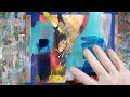 build a dynamic abstract painting vivid intuitive layering u0026 easy mark making demo abstractart