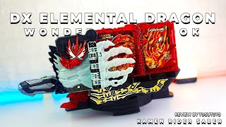 DX Elemental Dragon Wonder Ride Book | DXエレメンタルドラゴンワンダーライドブック | Kamen Rider Saber | 仮面ライダーセイバー