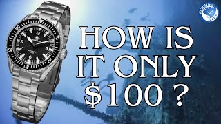 AddiesDive AD2056 - Only $100usd - Full Review #aliexpress #affordablewatches