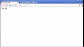 jQuery Tutorial 34 Change