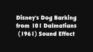 Disney's Dog Barking from 101 Dalmatians 1961 SFX