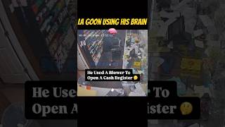 LA GOON Used STRAP To Open Register #losangeles #4xtra #losangelescrimes #nojumper