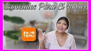 ✅ HAUL ESENCIALES PARA EL HOGAR DE TEMU ⬇️🔍 busca mi código afo74493 📦 Temu home essentials 💕 / Nelu