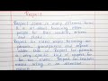 Write a short essay on Respect | Essay Writing | English